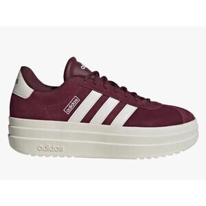 NEW ADIDAS VL Court Bold Sneakers Women's 8.5 IH0366 Maroon